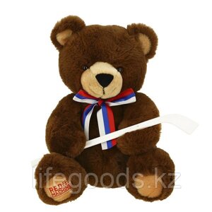 SOFTOY T1914726B Игрушка мягкая Медведь с клюшкой 26 см.