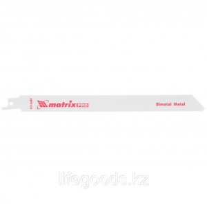 Полотна по металлу для сабельной пилы S1122EF 200/1,4 мм, Bimetal, 2 шт, Pro Matrix 782010