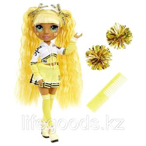 Rainbow High 572053 Кукла Cheer Doll - Sunny Madison (Yellow)