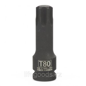 Головка ударная TORX 80, 1/2 Stels 13969