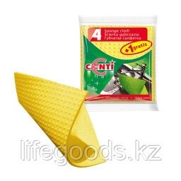 Салфетка губчатая CENTI/AZUR 4+1шт 024060