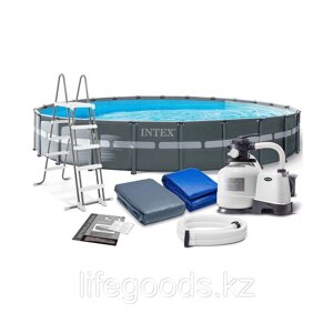Каркасный бассейн Ultra XTR Frame 732х132 см Intex 26340NP