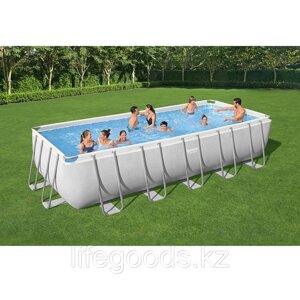 Каркасный бассейн прямоугольный 640х274х132 см Bestway 5612B