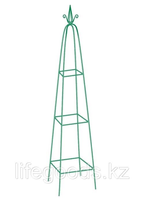 Пирамида садовая декоративная для вьющихся растений, 198 х 33 см, пирамида Palisad 69127 от компании Интернет магазин товаров для дома, сада, отдыха и посуды - LifeGoods - фото 1