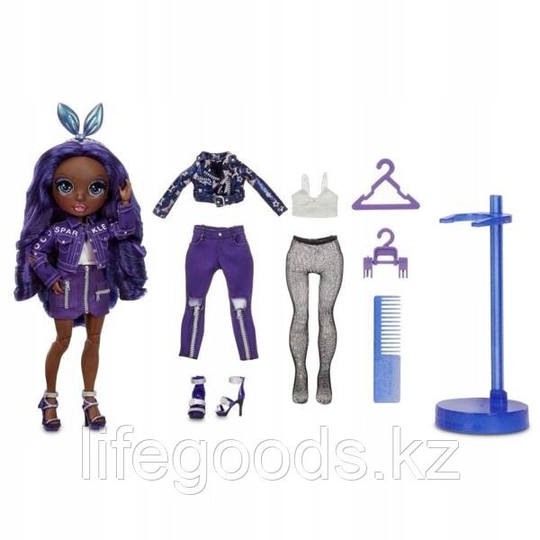 Rainbow High 572114 Кукла Fashion Doll- Indigo от компании Интернет магазин товаров для дома, сада, отдыха и посуды - LifeGoods - фото 1