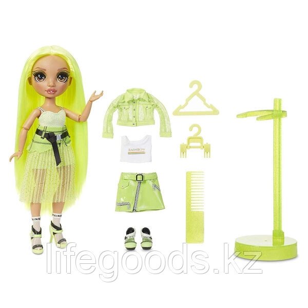 Rainbow High 572343 Кукла Fashion Doll- Neon от компании Интернет магазин товаров для дома, сада, отдыха и посуды - LifeGoods - фото 1