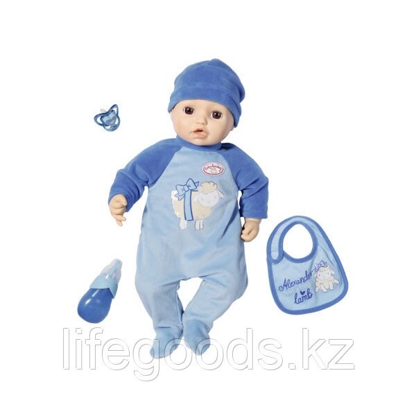 Zapf Creation Baby Annabell 701-898 Бэби Аннабель Кукла-мальчик многофункциональная, 43 см от компании Интернет магазин товаров для дома, сада, отдыха и посуды - LifeGoods - фото 1