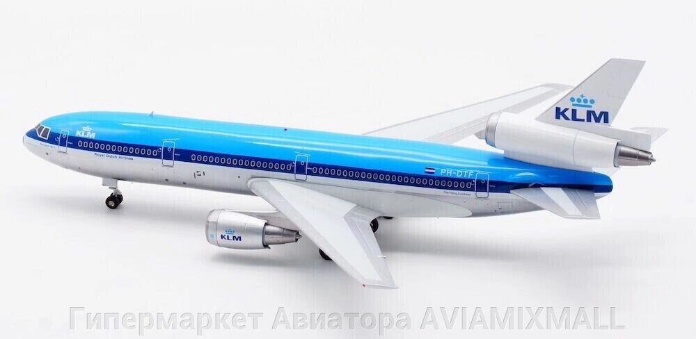 Модель самолета McDonnell Douglas DC-10-30 PH-DTF в ливрее KLM, масштаб 1/200 от компании Гипермаркет Авиатора AVIAMIXMALL - фото 1