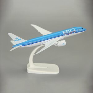 Модель самолета Boeing 787-10 Dreamliner в ливрее KLM, масштаб 1/350