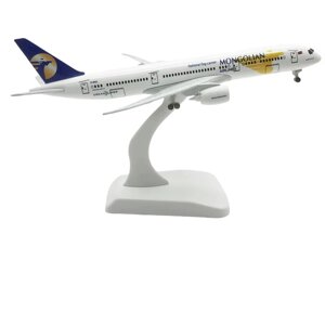Модель самолета Boeing 787-9 в ливрее Mongolian Airlines, масштаб 1/350