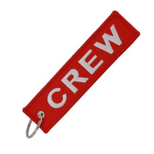 Брелок-ремувка Crew, красный цвет