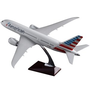 Модель самолета Boeing 787-8 Dreamliner в ливрее American Airlines, масштаб 1/130