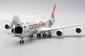 Модель самолета Boeing 747-8F LX-VCM в ливрее Cargolux Cutaway Livery, масштаб 1/400