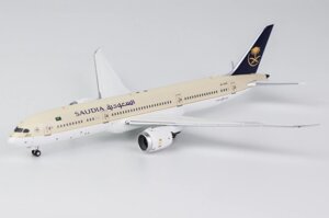 Модель самолета Boeing 787-9 Dreamliner HZ-AR23 в ливрее Saudi Arabian Airlines, масштаб 1/400