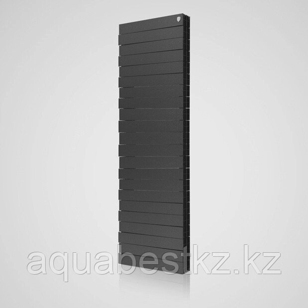 Дизайн радиаторы Royal Thermo Pianoforte Tower Noir Sable 18 секций от компании Aquabest - фото 1