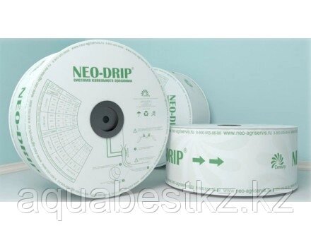 Капельная лента шаг 20 см 1.35 л. ч  Neo Drip  3000 м  рулоне от компании Aquabest - фото 1