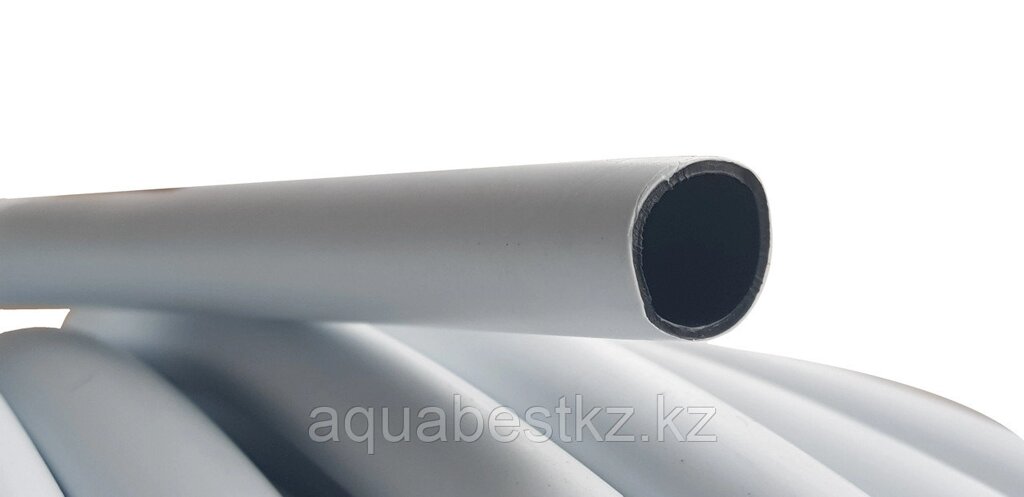 Капельная трубка белая16мм, слепая (без эмиттеров), 1,1 мм стенка, в бухте 500м от компании Aquabest - фото 1