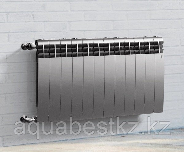 Радиатор серый алюминиевый Royal Thermo Biliner 500/90 (Россия Италия ) от компании Aquabest - фото 1