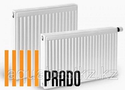 Стальные радиаторы Prado 22х500х1100V Universal 2399 Вт нижнее подключение от компании Aquabest - фото 1