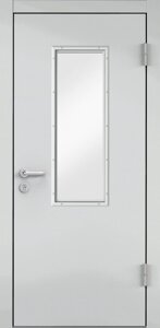 Дверь противопожарная EI 60 RAL 7035 серый / RAL 7035 серый