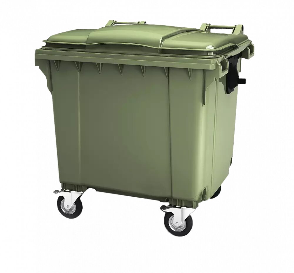 Контейнер для мусора 1100 л ##от компании## Selectus - ##фото## 1
