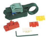 Co-ax cable stripping tool
