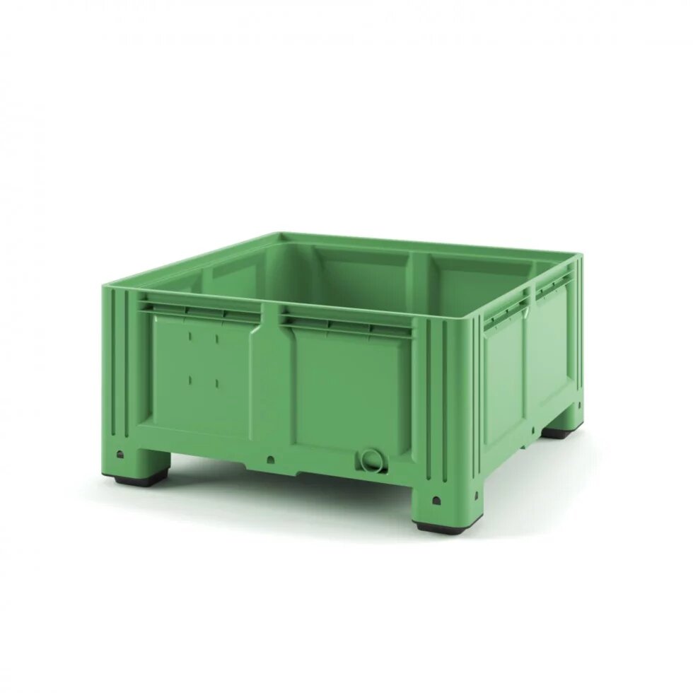 Пластиковый контейнер IBOX 1130x1130x580 (сплошной, на ножках) от компании Selectus - фото 1