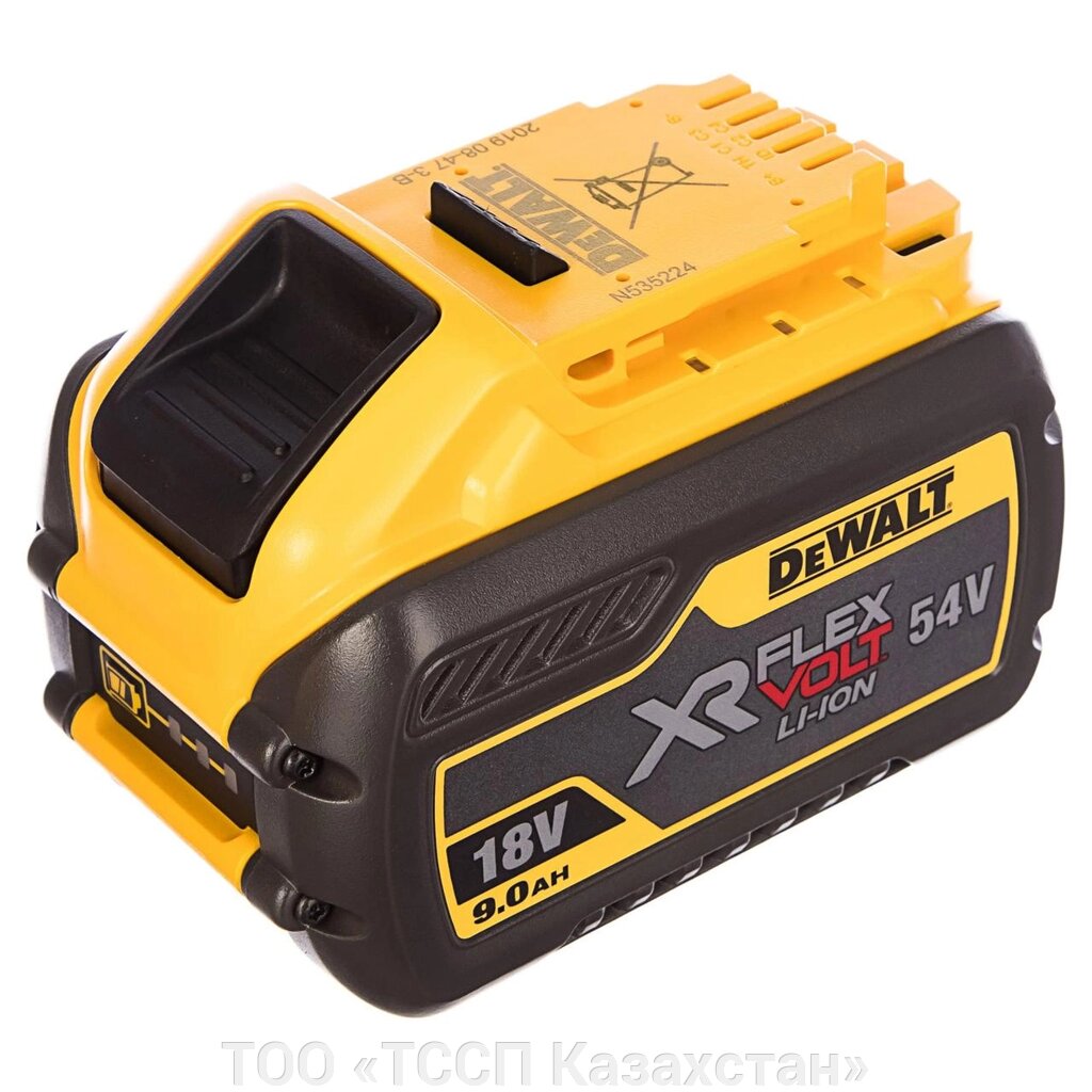 Аккумулятор DeWALT FLEXVOLT 18-54V 9Ah Li-ion DCB547-XJ от компании ТОО «ТССП Казахстан» - фото 1