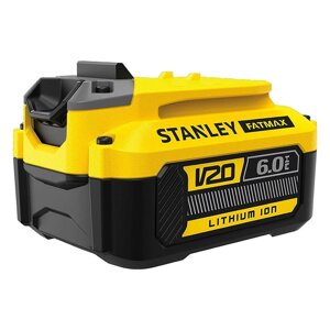 Аккумулятор stanley "fatmax" V20 18V 6.0ah li-ion SFMCB206