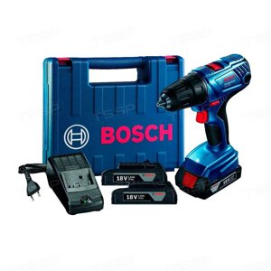 Аккумуляторная дрель-шуруповёрт Bosch GSB 180-LI Professional (2 аккумулятора) 06019F8307