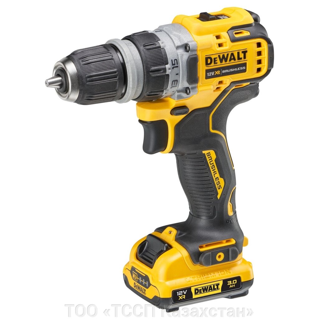 Аккумуляторная дрель-шуруповёрт DeWALT 12B DCD703L2T-QW от компании ТОО «ТССП Казахстан» - фото 1