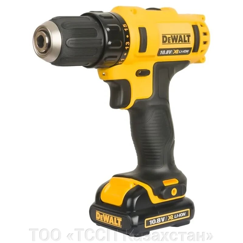 Аккумуляторная дрель-шуруповерт DeWALT DCD710C2 от компании ТОО «ТССП Казахстан» - фото 1