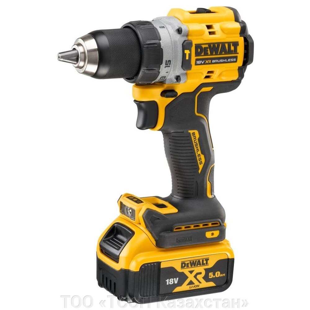 Аккумуляторная дрель-шуруповерт Dewalt DCD805P2T-QW от компании ТОО «ТССП Казахстан» - фото 1