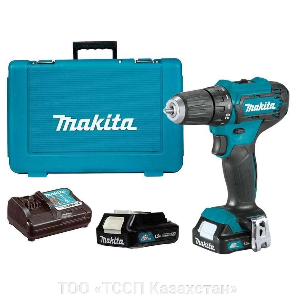 Аккумуляторная дрель-шуруповёрт Makita DF333DSME от компании ТОО «ТССП Казахстан» - фото 1