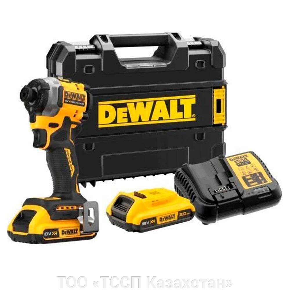 Аккумуляторный импульсный шуруповерт DeWalt DCF850D2T-QW от компании ТОО «ТССП Казахстан» - фото 1