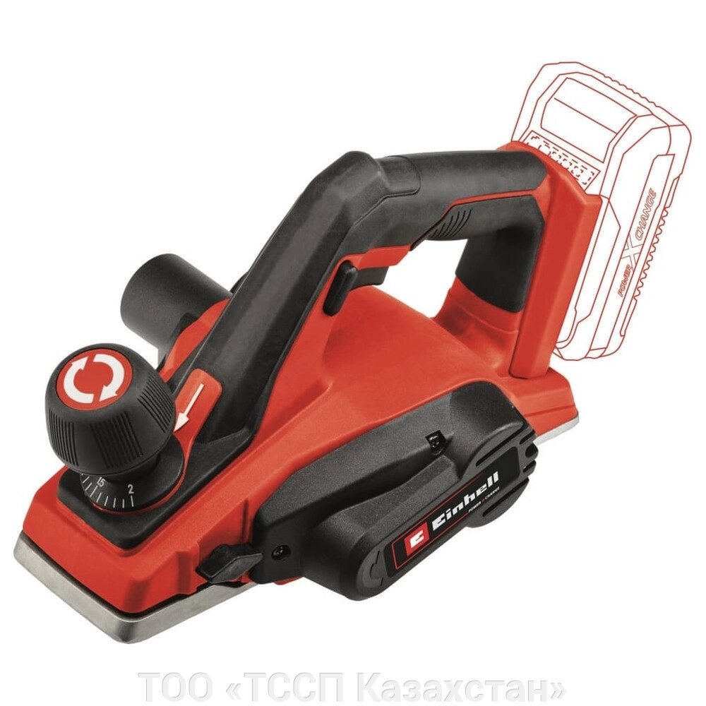 Аккумуляторный рубанок Einhell TE-PL 18/82 Li-Solo 4345400 от компании ТОО «ТССП Казахстан» - фото 1