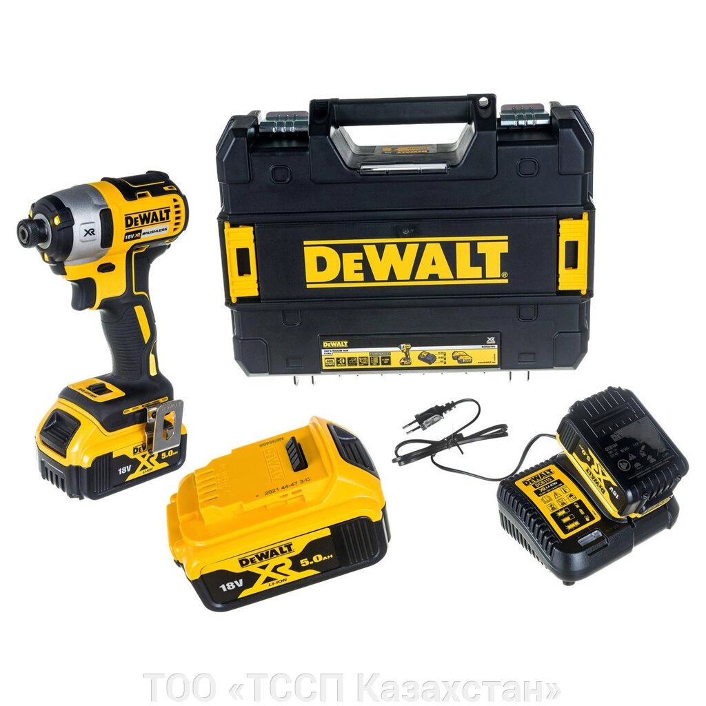 Аккумуляторный ударный шуруповерт DeWALT "XR" 18V DCF887P2-QW от компании ТОО «ТССП Казахстан» - фото 1