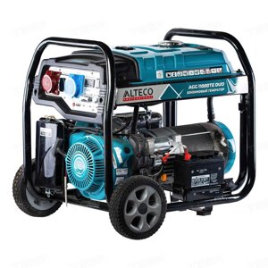 Бензиновый генератор alteco AGG-11000TE DUO / 8квт / 220/380в