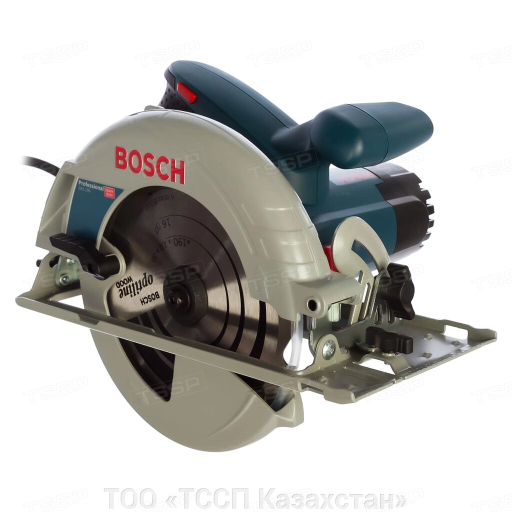 Циркулярная пила Bosch GKS 190 Professional 0601623000 от компании ТОО «ТССП Казахстан» - фото 1