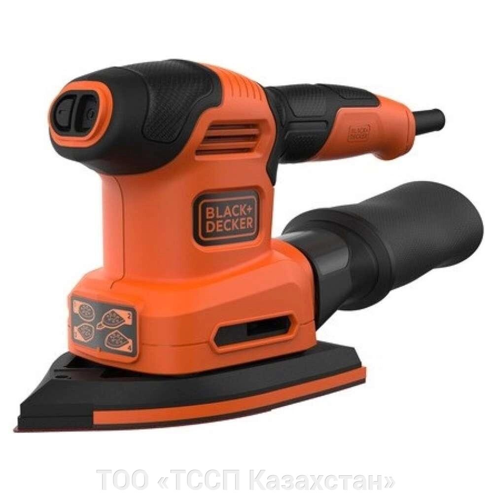 Дельтовидная шлифмашина BLACK+DECKER 200Вт BEW200-QS от компании ТОО «ТССП Казахстан» - фото 1