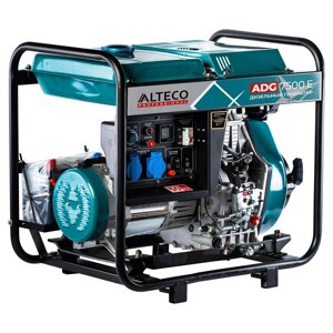 Дизельный генератор alteco ADG-7500E / 5.2квт / 220в