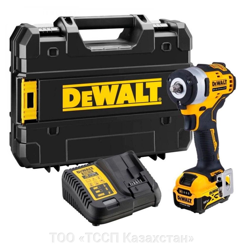 Гайковерт аккумуляторный импульсный DeWALT DCF903P1-QW от компании ТОО «ТССП Казахстан» - фото 1