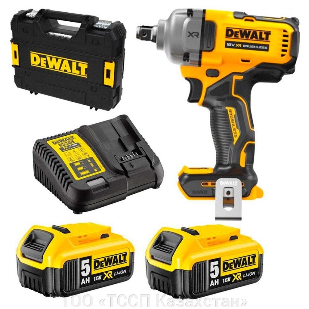 Гайковерт ударный аккумуляторный бесщёточный DeWALT DCF892P2T-QW от компании ТОО «ТССП Казахстан» - фото 1