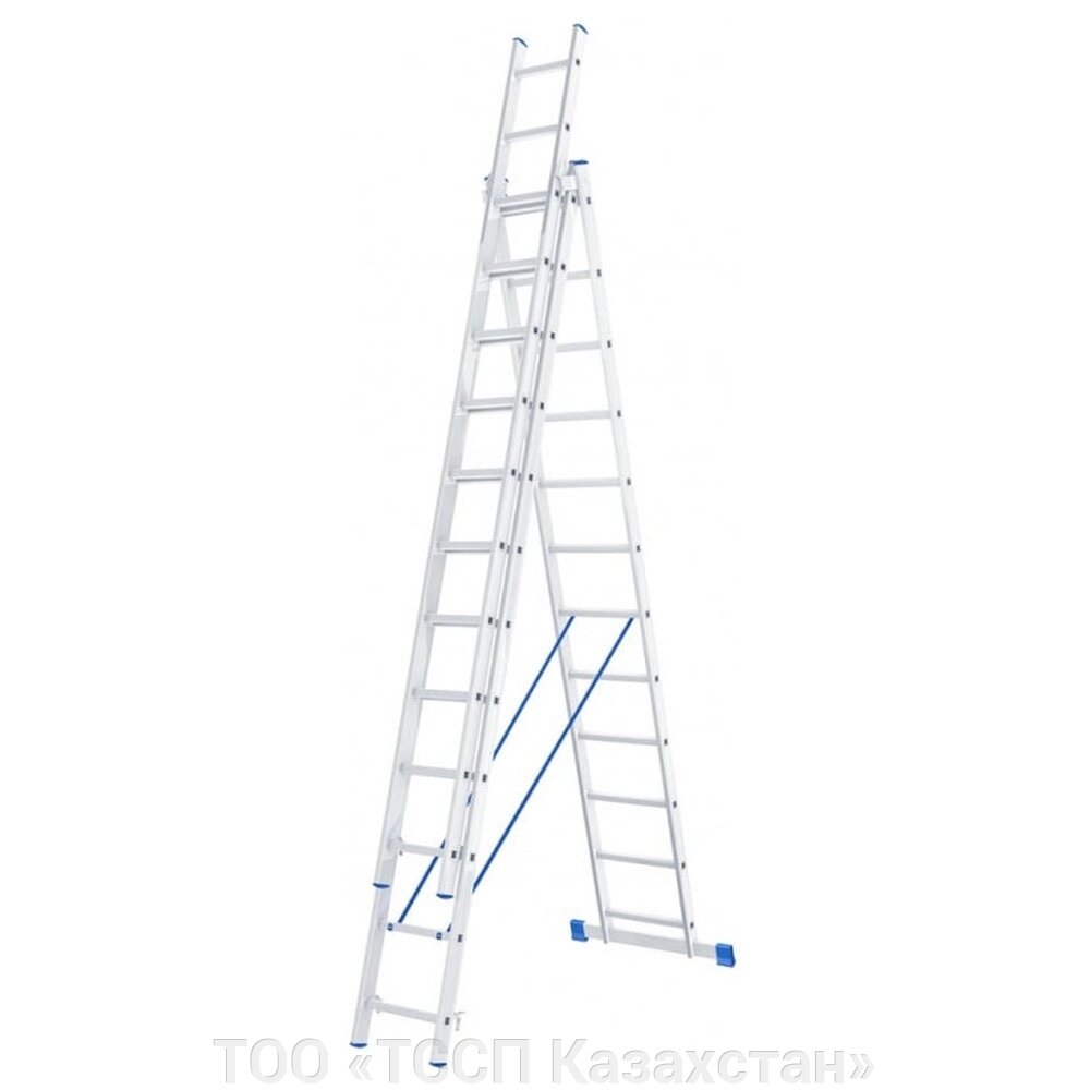 Лестница трехсекционная СИБРТЕХ 3х12 97822 от компании ТОО «ТССП Казахстан» - фото 1