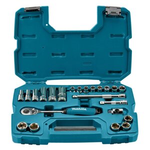 Набор головок с трещеткой Makita B-65573 3/8" 23 предмета