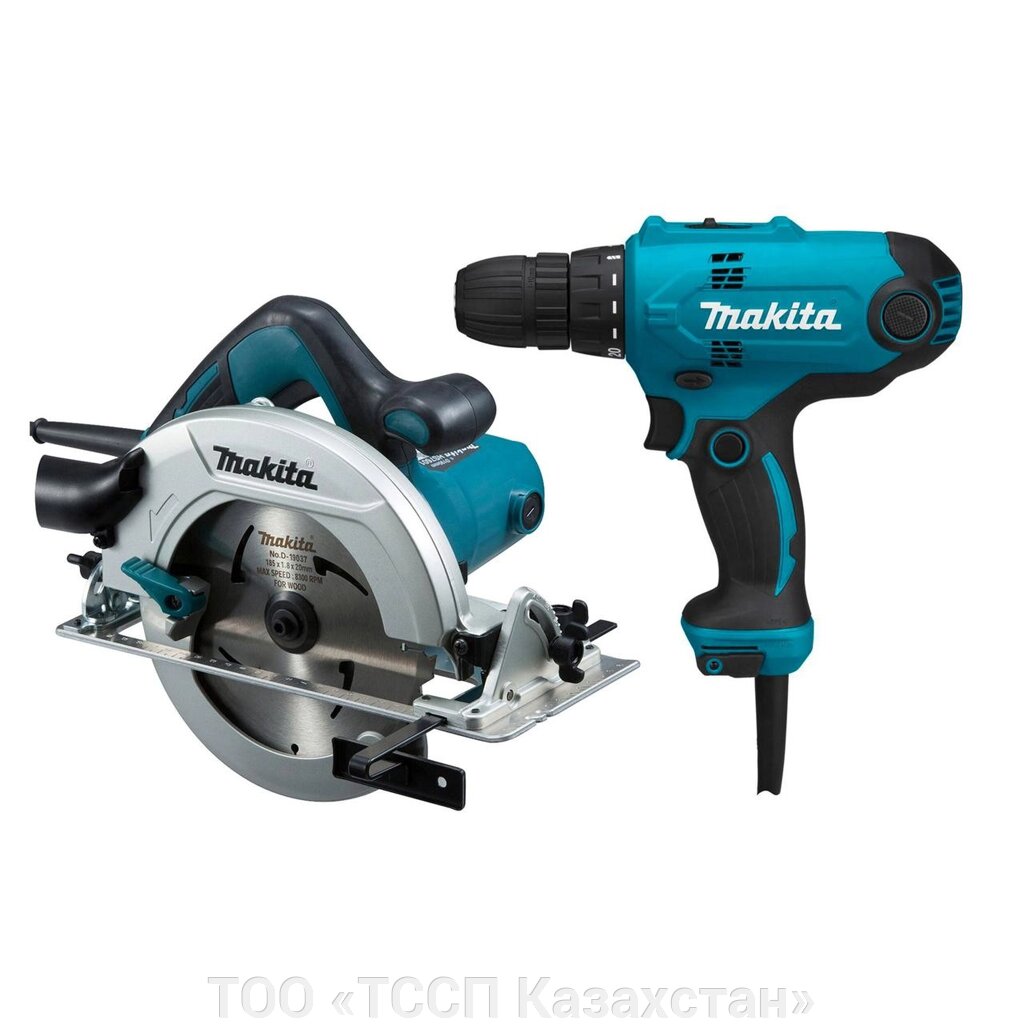 Набор инструментов Makita DK0118 (DF0300/HS7600) от компании ТОО «ТССП Казахстан» - фото 1