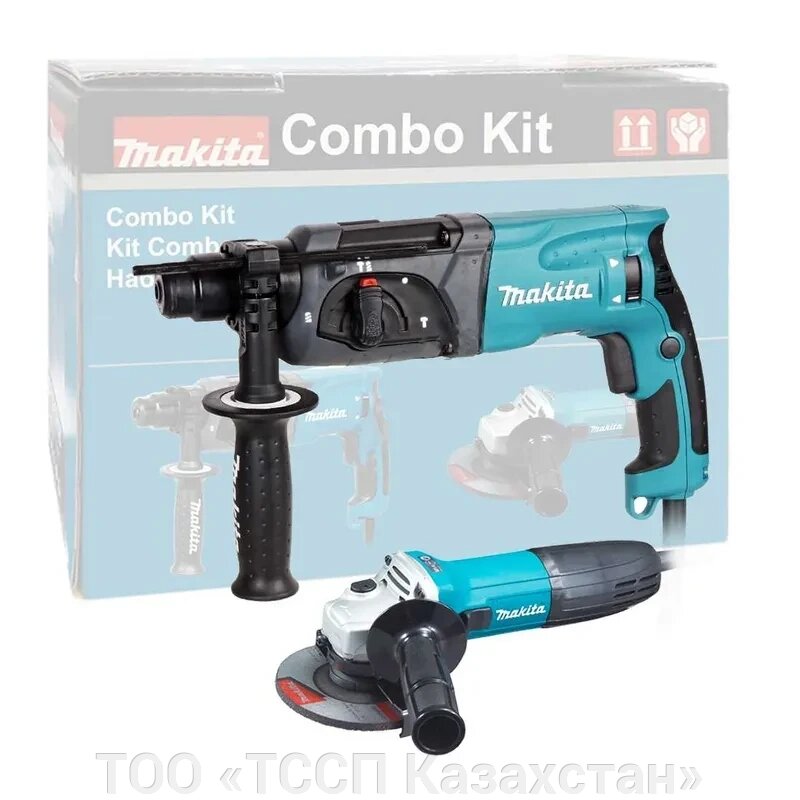 Набор инструментов Makita DK0120 (HR 2470/GA 5030) от компании ТОО «ТССП Казахстан» - фото 1