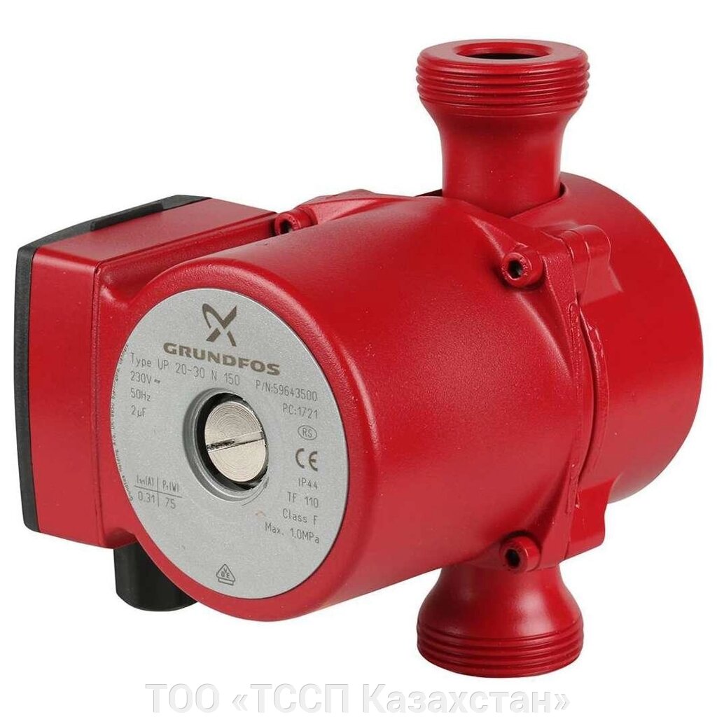 Насос циркуляционный Grundfos UP20-30N 150 59643500 от компании ТОО «ТССП Казахстан» - фото 1