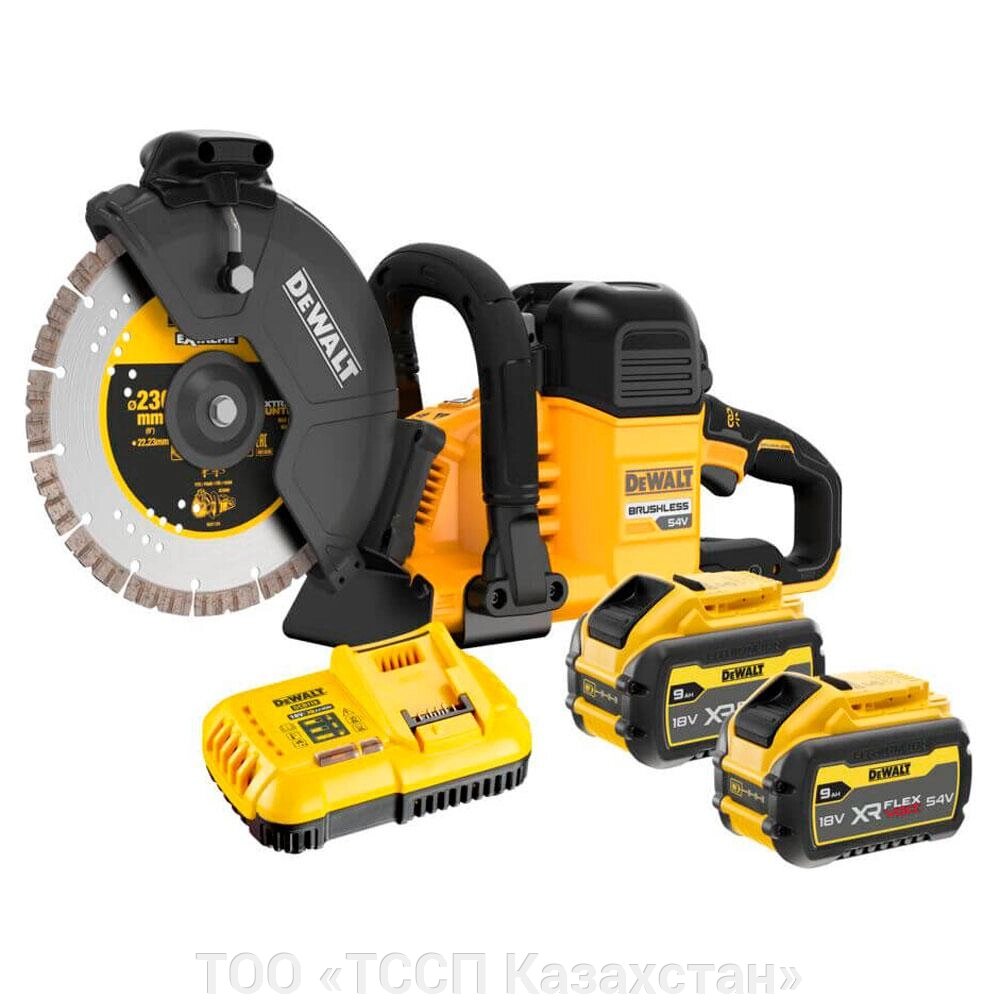 Пила отрезная аккумуляторная бесщёточная DeWALT DCS691X2-QW от компании ТОО «ТССП Казахстан» - фото 1