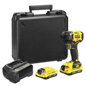 Шуруповерт бесщеточный ударный Stanley Fatmax SFMCF820D2K